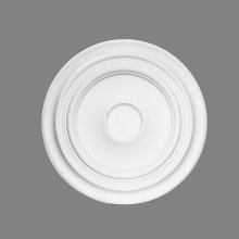 Rozeta - průměr 615 mm, hloubka 40 mm, maximální šířka řezaného otvoru 140 mm