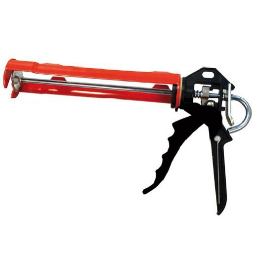 Výtlačná pistole - výkyvná - polouzavřená - ČERVENÁ