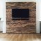 Dřevěná lodní mozaika - obkladový panel 600 x 300 x 6 - 12 mm (0,18 m²)