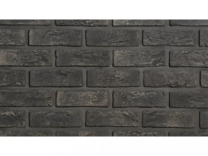 Cihlový obklad, Z BETONU, COUNTRY 630, tmavě šedá, 205 x 62 mm, tloušťka 14-17 mm, 1 m2