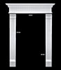 Lišta k orámování - tvrdý plast ProFoam® (Polyuretan), základní bílý nátěr (přetíratelný), 165 x 2160 x 70 mm