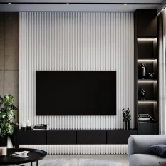 VZOREK - Lamely ŠIROKÉ - BÍLÁ - rozměr vzorku: 30 x 40 x 200 mm