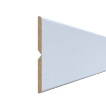 Univerzální lišta - TEXTILOVÁ SVĚTLE ŠEDÁ, 2800 x 60 x 4 mm