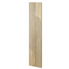 Veľkoformátový lamelový panel OSAKA - DUBOVÁ DYHA, 600 x 2750 x 11 mm, ČIERNY MDF PANEL