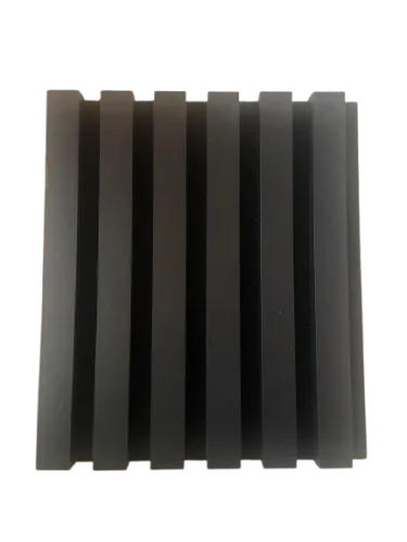ATYPICKÝ PRODUKT - Akustický panel - ČIERNY, MDF + FOLIE FINISH, ČIERNY akustický podklad FILC, 300 x 345 mm
