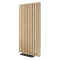 Dělící lamelová stěna s podstavcem - volně stojící, 990 x 2005 mm, (MDF), DUBOVÁ DÝHA