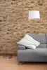 RUSTIK SPLITT WOOD, kombinace šířek, 5 řad, DUB štípaný obklad - balení obsahuje 1 kus panelu (790 x 180 mm)