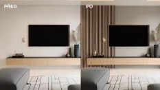 Koncový profil k voděodolnému lamelovému panelu (dvě lamely) - levý - 2700 x 31 x 20 mm - DUB SVĚTLÝ Koncový profil k voděodolnému lamelovému panelu (dvě lamely) - levý - 2700 x 31 x 20 mm - DUB SVĚTLÝ