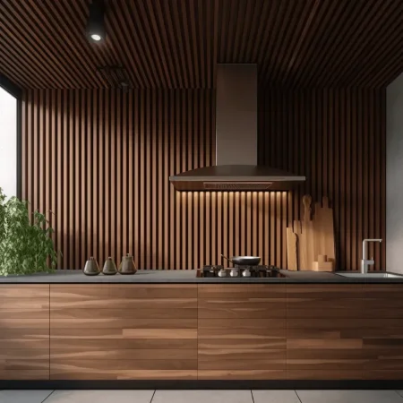 Realizace designových voděodolných lamelových obkladů