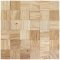 DUB 50, jednotlivé kusy 50 x 50 mm (0,0025 m²) nebo samolepící panel 300 x 300 mm (0,09 m²) - dřevěná mozaika 3D - Povrchová úprava: Broušený - bez povrch. úpravy, Balení: 2 mm