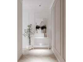 Realizace nástěnných a stropních lišt – Chodba v tradičním stylu