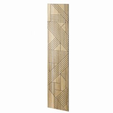 Frézované lamelové panely pro individuální design vašeho interiéru
