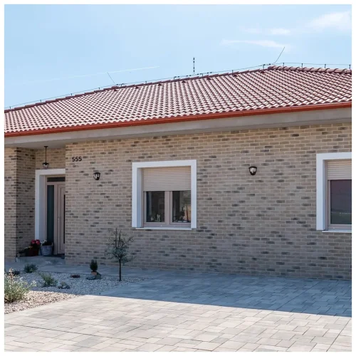 Cihlový obklad, Z BETONU, CAMBRIDGE 2, hnědá, 208 x 63 mm, tloušťka 12-18 mm, 0.91 m2
