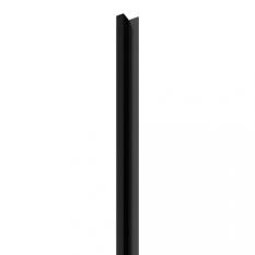 Dřevěná lamela LINEA 1 - černá / černá