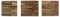 SPLITT MINI WOOD, DUB TERMO, 8 radov, štiepaný obklad - balenie obsahuje 3 kusy panelov (180 x 180 mm)