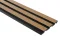 Vodotesný lamelový panel (tri lamely) - DUB KLASICKÝ, 2700 x 121 x 12 mm