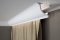 Garnýžová LED osvětlovací lišta, NEPŘÍMÉ OSVĚTLENÍ, tvrdý plast PolyForce (HD Polymer), základní bílý nátěr (přetíratelný), 110 x 110 x 2000 mm