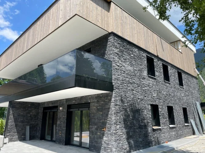 Kamenný obklad, Z BETONU, Castelo Tatran, tmavě šedá, 200 x 500 mm, tloušťka 20 - 50 mm, 0.65 m2
