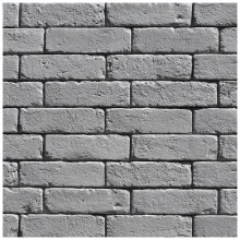 Cihlový obklad, ZE SÁDRY, OXFORD 2, šedá, 210 x 63 mm, tloušťka 6-14 mm, 0,49 m2