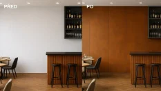 Systémový obkladový panel STRAMA PANELS - CORTEN, dřevotřísková deska, dekorativní fólie, 12 x 600 x 2800 mm