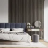 Akustický panel ACOUSTIC LINE - hakira beige | čierna, 2650 x 245 x 22 mm, lamely MDF + FINISH FOLE, akustický podklad FILC