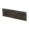 Kamenný obklad, Z BETONU, MINNESOTA 3,  černohnědá, 105 x 190, 330 mm, tloušťka 8 - 17 mm, 0.43 m2