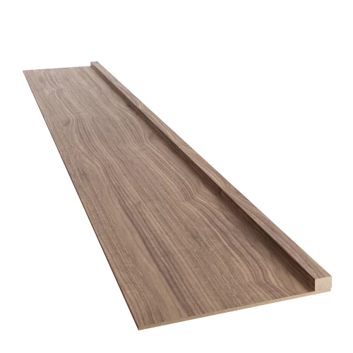 Designový obkladový panel JAPANDI (MDF), OŘECH DÝHA, 24 x 300 x 2750 mm (0,825 m2)