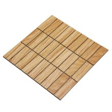 VZOREK - DUB mozaika 2D - do koupelny a kuchyně 30 x 93 mm - rozměr vzorku: 100 x 100 mm