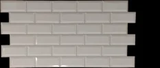 PVC dekorační panely - Brick white modern, 960 x 485 x 0,35 mm