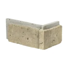Betonový obklad, ROH, Z BETONU, MONSANTO 2 skládaný, hnědošedá, 80 x 155 x 78 mm, tloušťka 7-26 mm, 1,28 bm