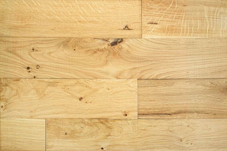 DUB RUSTIKÁLNÍ 1000 (1000 x 100 mm) - velkoformátový dřevěný obklad 2D - Povrchová úprava: Kartáčovaný - olejovaný