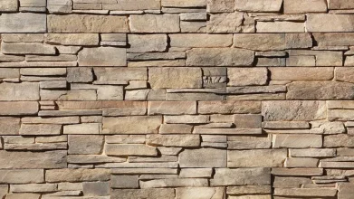 Betónový obklad, Z BETÓNU, GRENADA 1 - russet, hnedá, 550 x 117 mm, hrúbka 22-38 mm, 0.32 m2