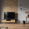 CORRECTUS - DUB, 720 x 100 x (9-19) mm - 3D dubový obkladový panel na stěnu