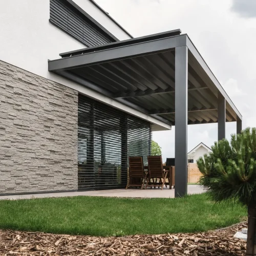 Kamenný obklad, Z BETONU, MINNESOTA 1,  šedohnědá, 105 x 190, 330 mm, tloušťka 8 - 17 mm, 0.43 m2