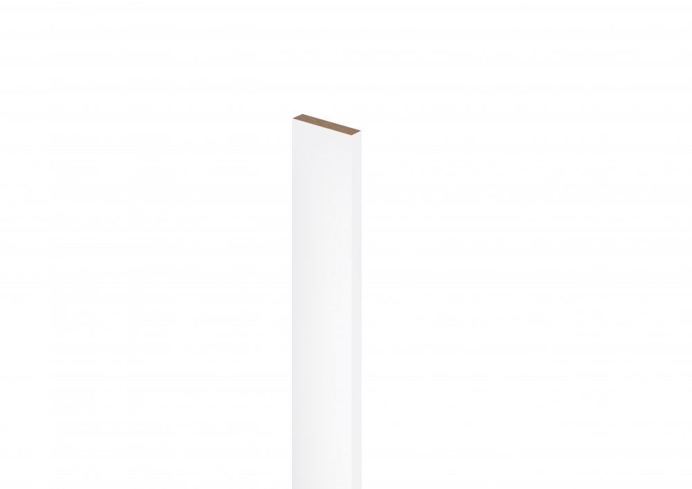 Lišta mezi lamely - BÍLÁ, 30 x 6 x 2750 mm