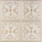 Stropní kazety retro - RETRO 05 S-Z, 495 x 495 x 7 mm