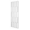 Dělící příčka JAPANDI, 520-2720 x 1800-2750 mm, (MDF), BÍLÁ MATNÁ