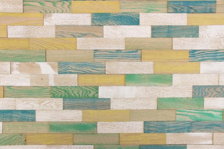 VZORKA - VINTAGE BUNT (200 x 50 mm), drevený vintage obklad 3D - veľkosť vzorky: 3ks 50 x 200 mm