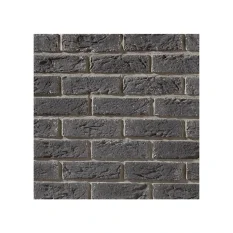 Cihlový obklad, ROH, Z BETONU, COUNTRY 741, tmavě šedá, 80 - 190 x 62 mm, tloušťka 14-17 mm, 1,80 bm