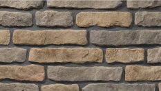 VZOREK - Betonový obklad, Z BETONU, ALZANO 1, světle šedá, 75 x 180 - 360 mm, tloušťka 26-30 mm