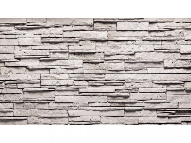 Betonový obklad, Z BETONU, KENYA 1, hnědošedá, 533 x 120 mm, tloušťka 16-33 mm, 0.40 m2