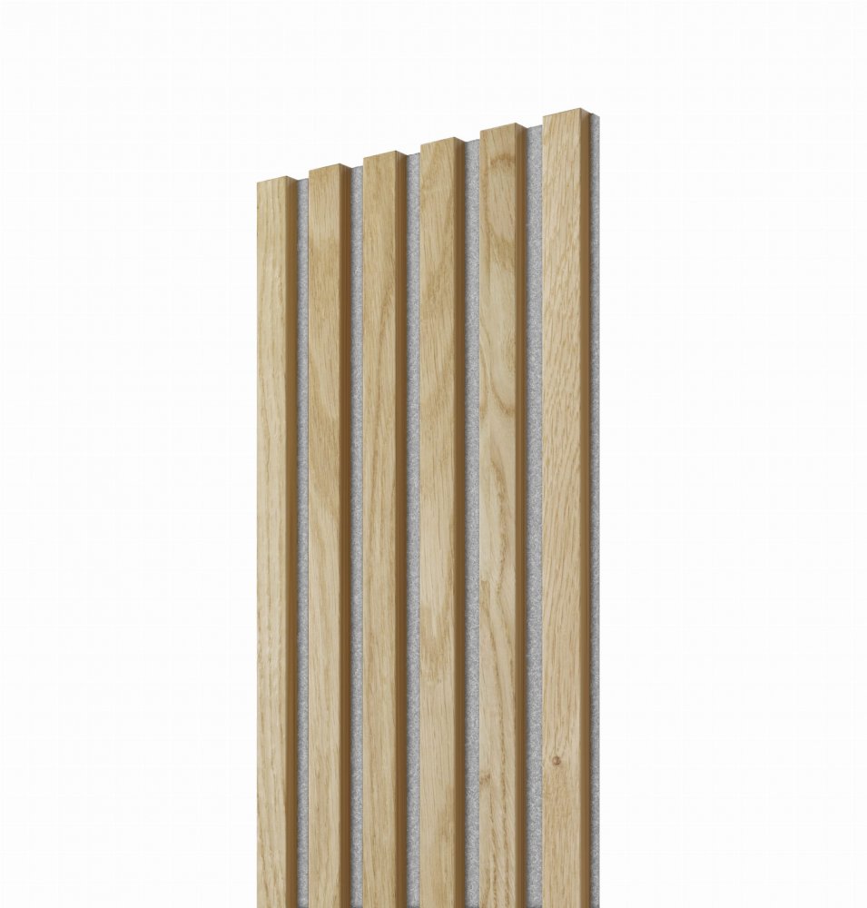 Lamely na akustickém ekologickém podkladu z PET lahví s dubovou dýhou