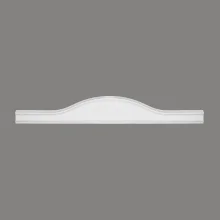 Horný diel na orámovanie - tvrdý plast ProFoam® (Polyuretán), základný biely náter (pretierateľný), 195 x 1250 x 30 mm