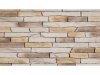Betonový obklad, ROH, Z BETONU, SIERRA 2, světle hnědá, 140 x 340 mm, tloušťka 12-32 mm, 0.37 m2