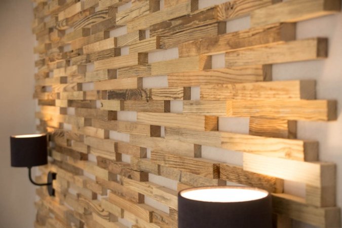 Dřevěné obkladové panely 