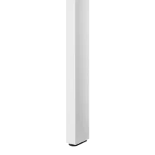 Otočné volně stojící lamely, BÍLÁ, 30 x 70 x 2750 mm, MDF + FINISH FOLIE