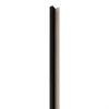 LINEA SLIM 1 drevená lamela na doske - čierna | dub, 2650 x 54 x 30 mm
