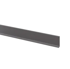 Soklová lišta - MATNÁ GRAFIT, 13 x 1,5 x 2750 mm, HLINÍK