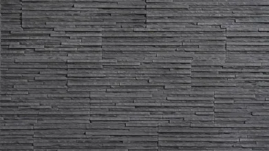 Betonový obklad, Z BETONU, PALERMO 2, tmavě šedá, 550 x 142 mm, tloušťka 10-26 mm, 0.62 m2
