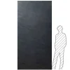 Kamenná dýha - Line Black, 1220 x 3050 x 3 mm